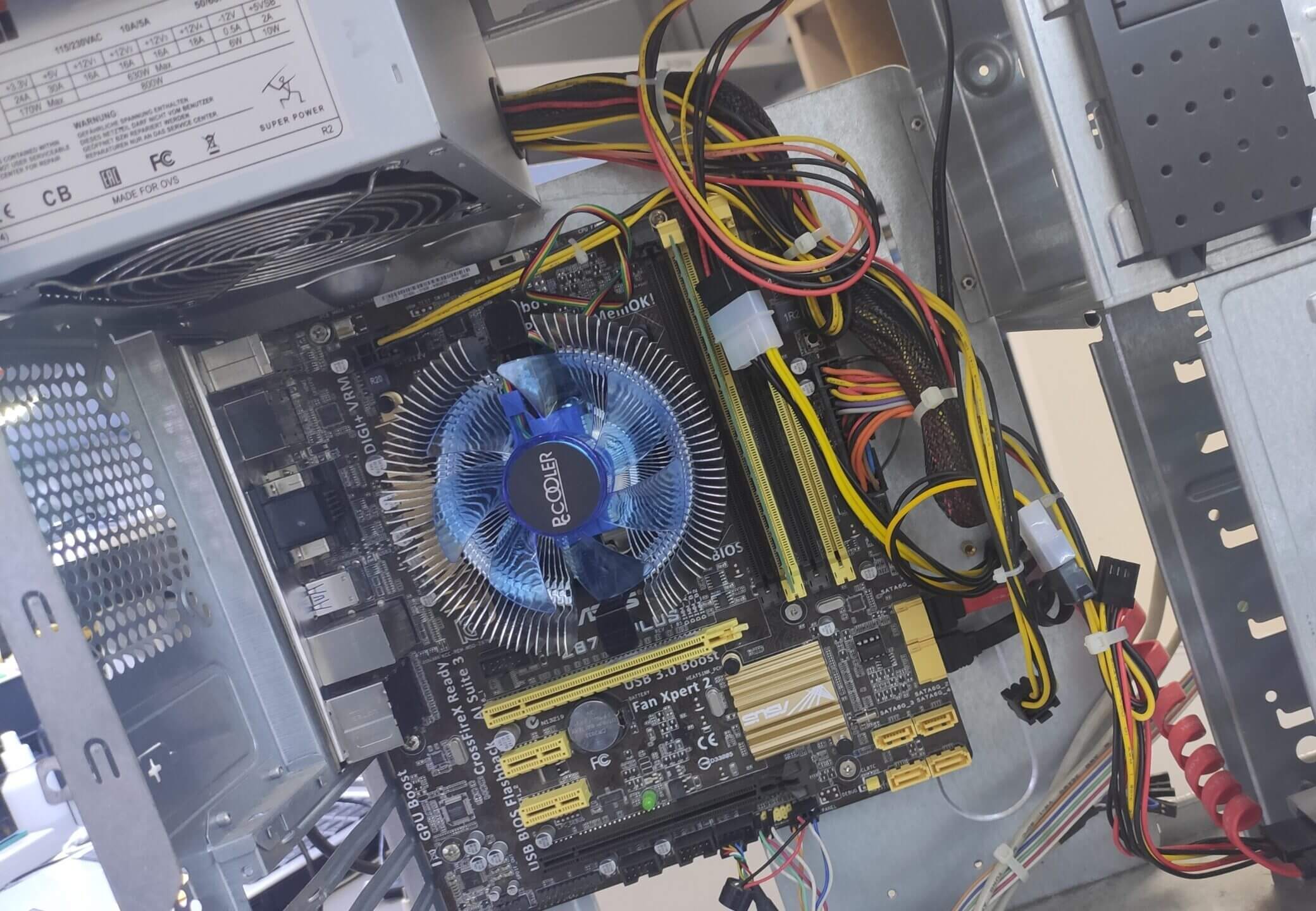 Сборка системного блока