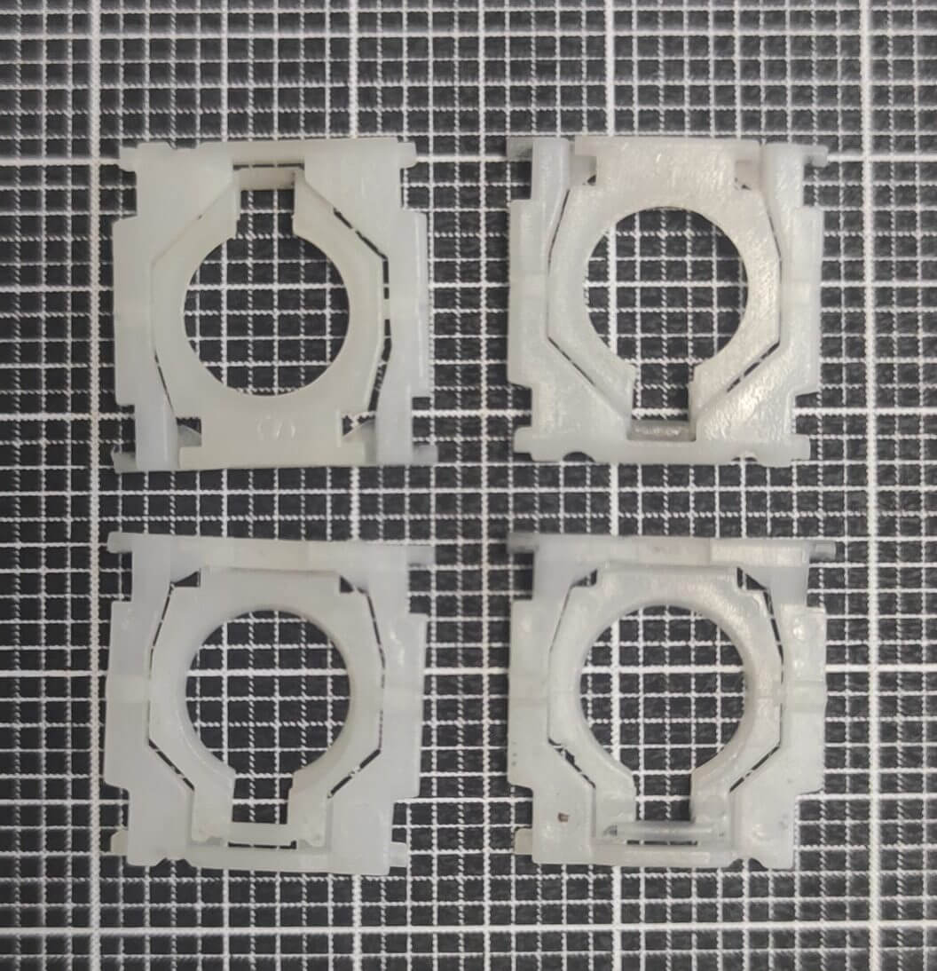 Замена крепления кнопки на клавиатуре