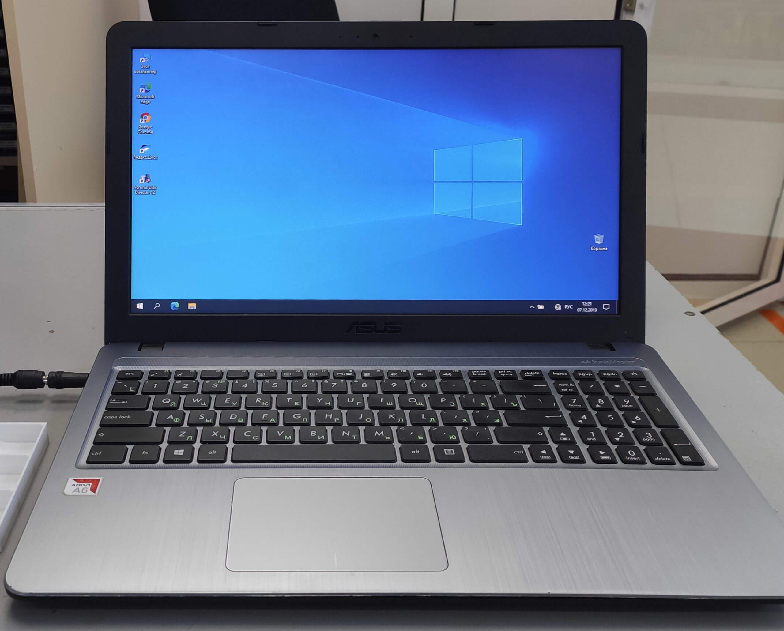 Установка Windows на ноутбуке