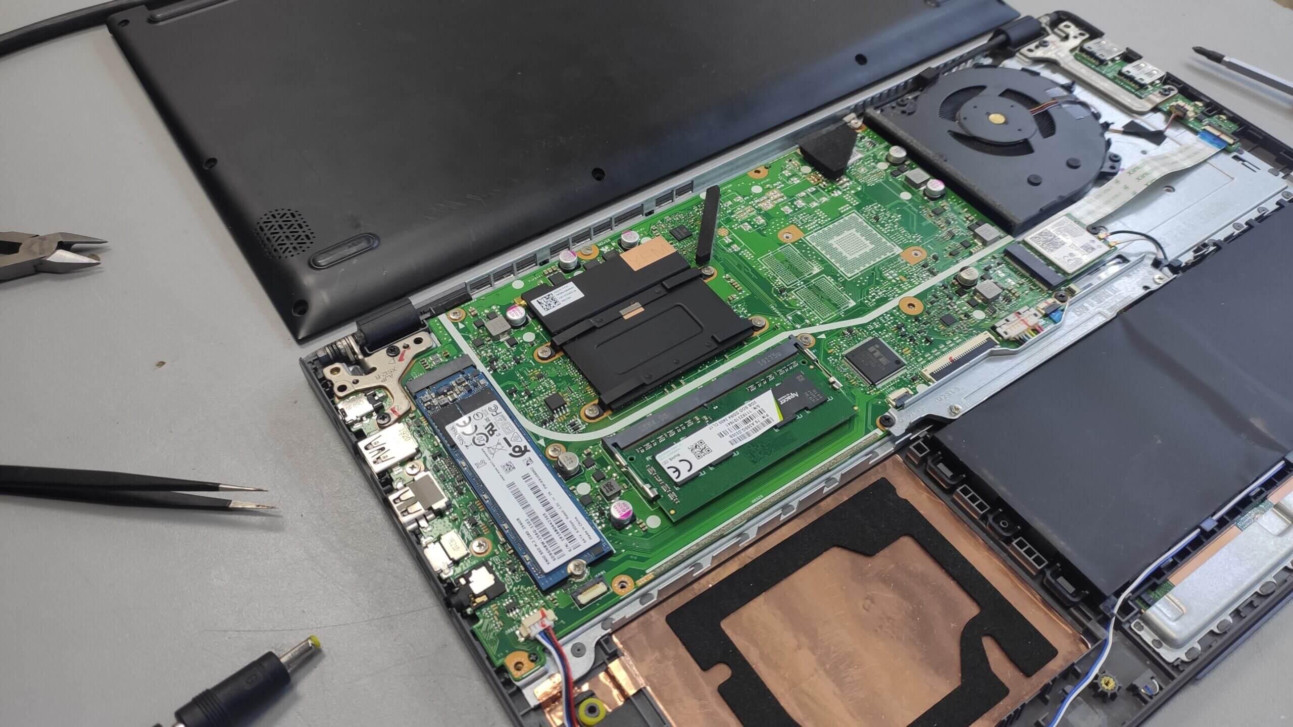 Замена USB разъема на ноутбуке