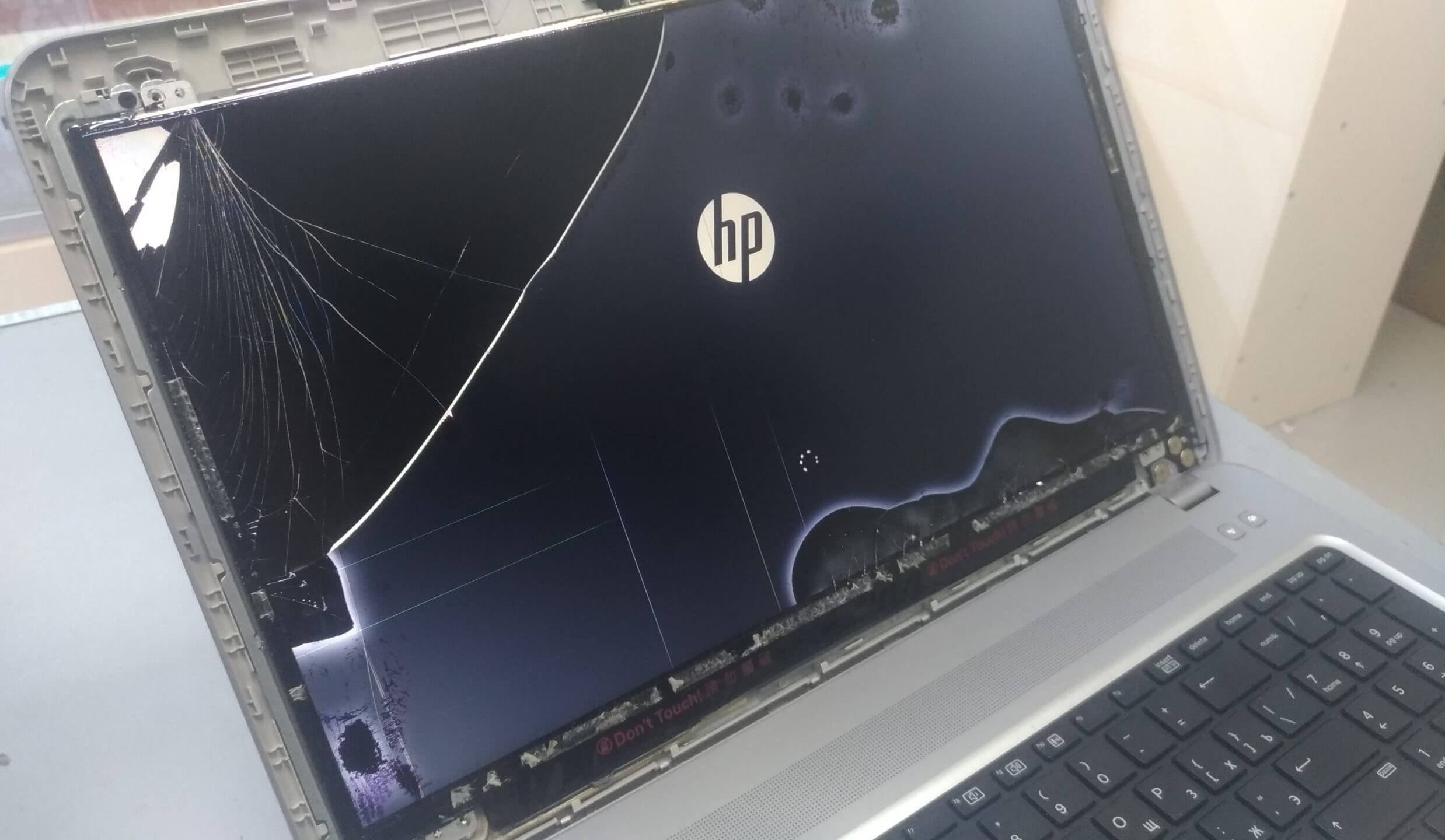 Замена матрицы на ноутбуке